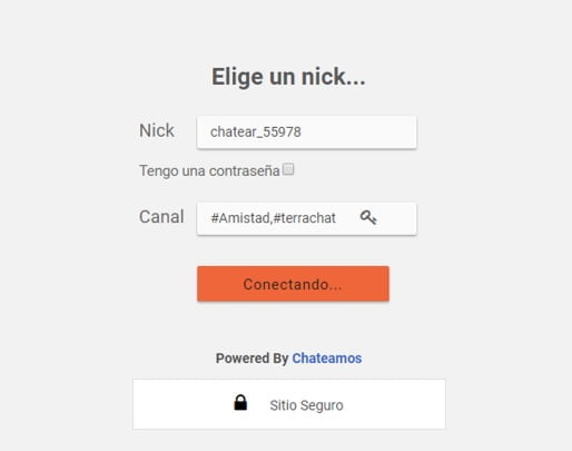 ¡Bienvenidos al Terra Chat España versión QuieroChat!